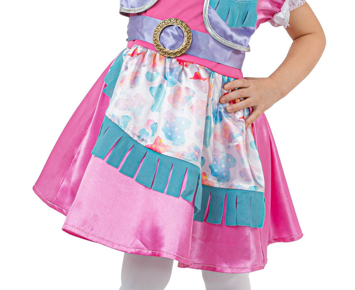 Role play-set for kids Elegant Cowgirl (dress, scarf, belt, hat), size 92/104 cm